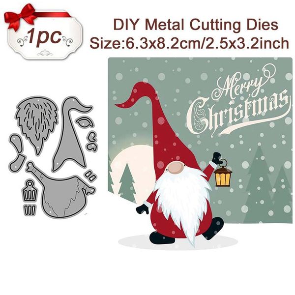 

fengrise 2020 нового рождества автомобилей снеговик сант-клаус стал плашка тиснения трафаретной альбом декор diy handcraft cutter плесень jl