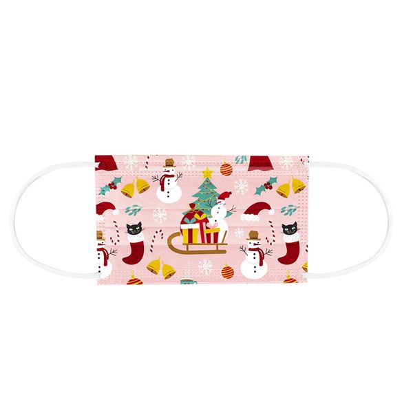 

desechable adulte mascarillas 10pc navidad роза masques jetable рождество одноразовая face mask mascherines mondmaskers d3