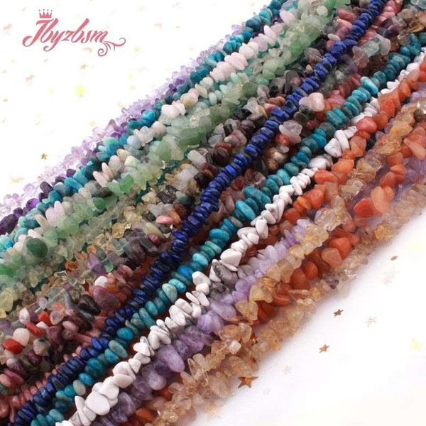 

natural stone beads chip beads irregular shape for jewelry making diy necklace bracelet earring loose 4-5x5-7mm strand 15" wmtukq bdesy