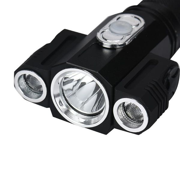 

1800t6+2 q5 led 18650 torch lamp bicycle light new august4