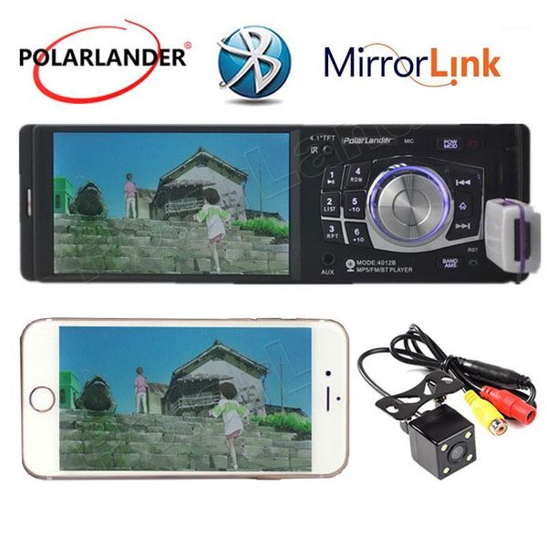 

1 din wheel control fast radio stereo 4.1'' mp3/mp4 player bluetooth fm/usb/tf/eq hd car 8 languages1