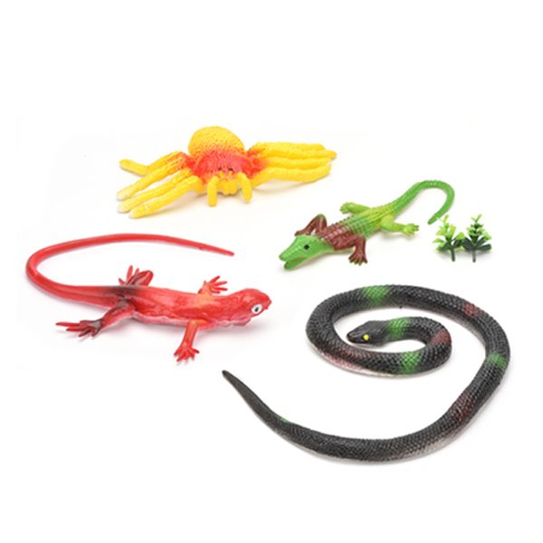

4 in 1 animal models 12inch plastic insects model selling educational toys gift of the child