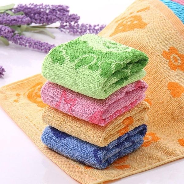 

Cartoon Embroidered Mini Towel Bear Cotton Wash Cloth Hand Face WJJJRY686