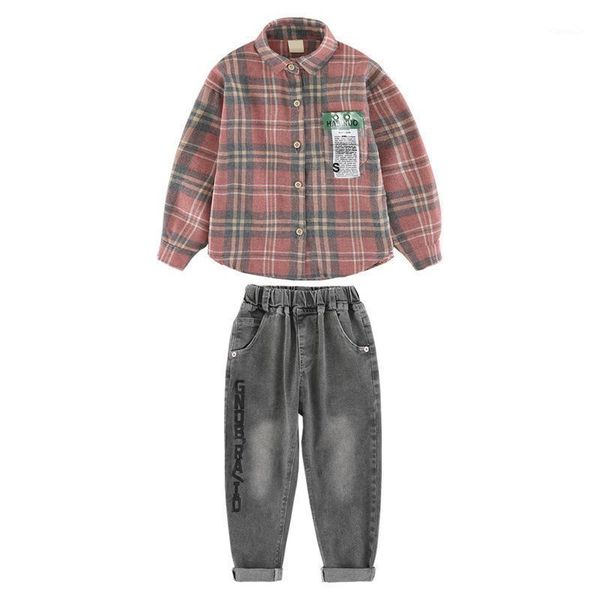 

clothing sets 2021 style girl's children's shirt two-piece set 3.111, White