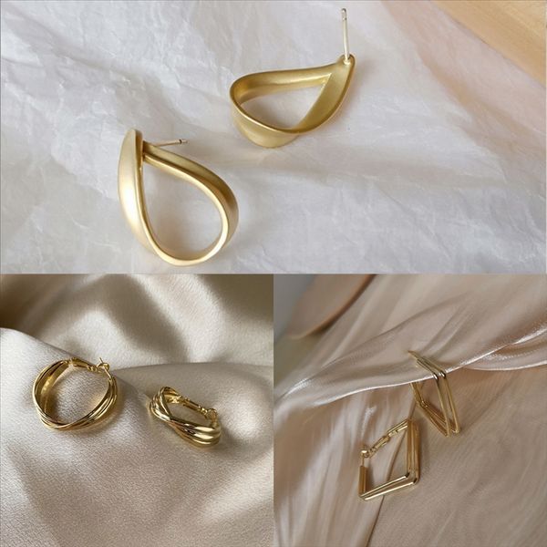 

khq air- gold stud coffee bean earrings dangle drop chandelier prom pageant earr coffee stud earring espresso bean pea addict silver, Golden