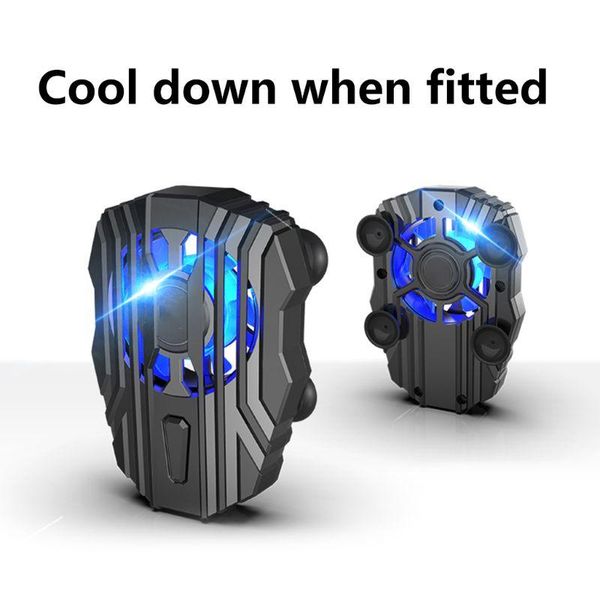 

mobile phone cooler silent phone radiator led cooling fan for an-droid