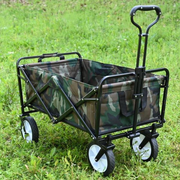 

strollers trolleys, family shopping carts, camping carts, foldable luggage, trolley, 8-inch narrow wheels across the border