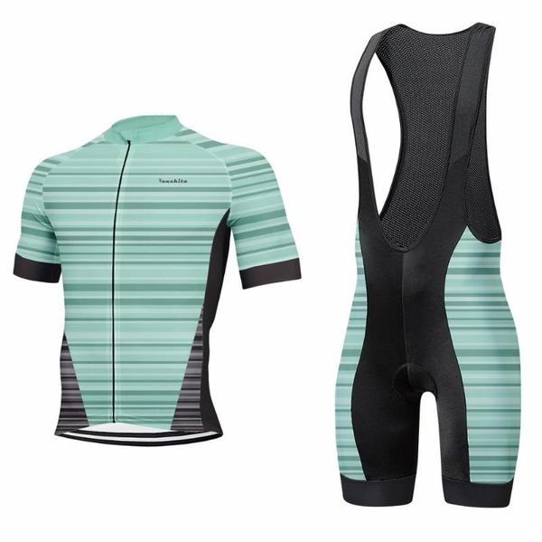 

racing sets runchita cycling clothing men set bike breathable anti-uv bicycle wear/short sleeve jersey, Black;blue