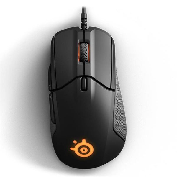 

steelseries rival 310 gaming mouse 12,000 cpi truemove3 optical sensor - split-trigger buttons - rgb lighting