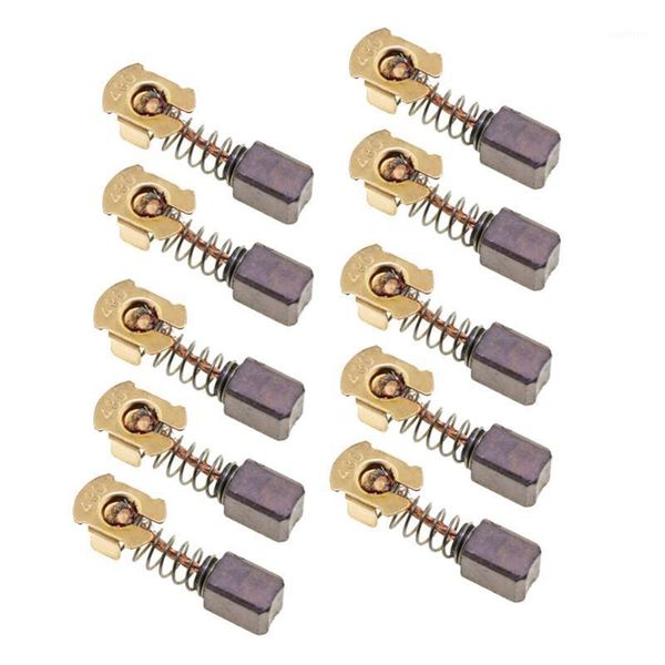 

10 carbon brushes for 18v angle grinder cb-430 dga452 dga452z ga400 bga402 10pcs carbon brushes brush spring1