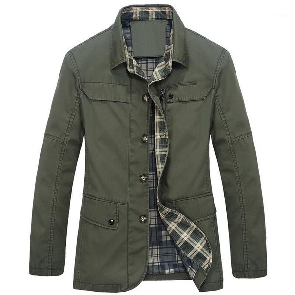 

2020spring fashion men casual blazer long sleeve turn down collar single breasted businessmen outfit cotton blouse plus size 7xl1, Black;brown