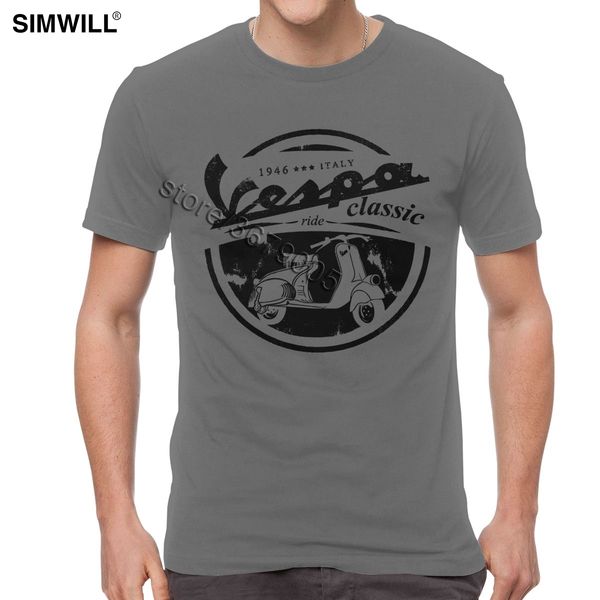 

classic vintage rider printed crew neck short sleeve italy scooter tees summer ride tshirt sport hooded sweatshirt hoodie men t shirt