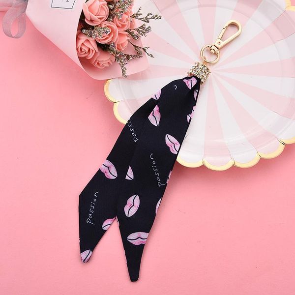 

new scarves key chain exquisite decoration silk tassels keychains women bag charm jewelry acessory eh108b h jllfup