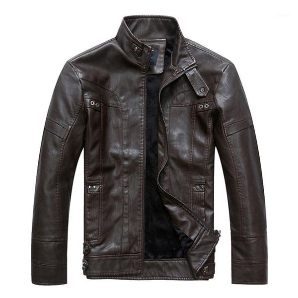 

ng sale motorcycle leather jackets men classic design slim fit men leather suede jacket casual male outwear brand clothing1, Black