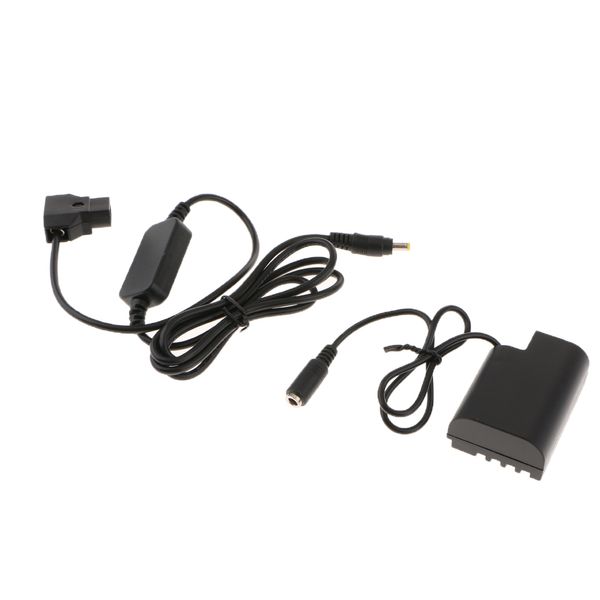 

dummy battery dmw-dcc12 dc coupler + dtap cord for panasonic dmc-gh5 gh4 gh3