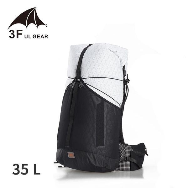 

outdoor bags 3f ul gear 35l trajectory xpac hiking backpack ultralight 13kg weight bearing wider belt high-capacity camping bag