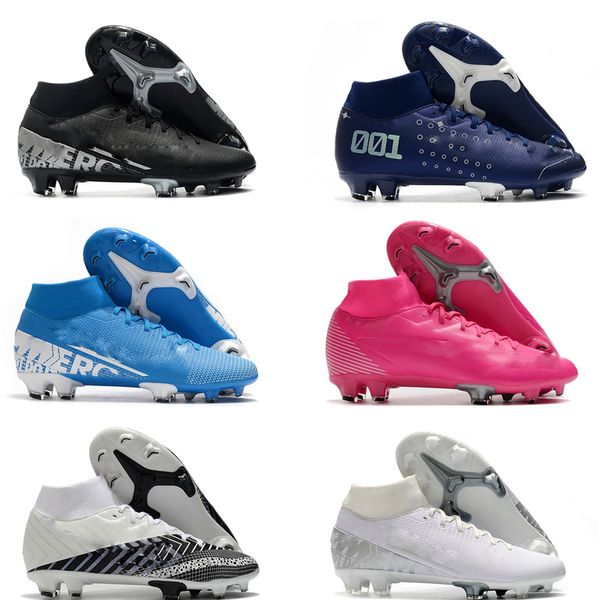 

mens mercurial superfly vii 7 360 elite fg boys womens cr7 ronaldo neymar mds 001soccer shoes football boots cleats size 39-45