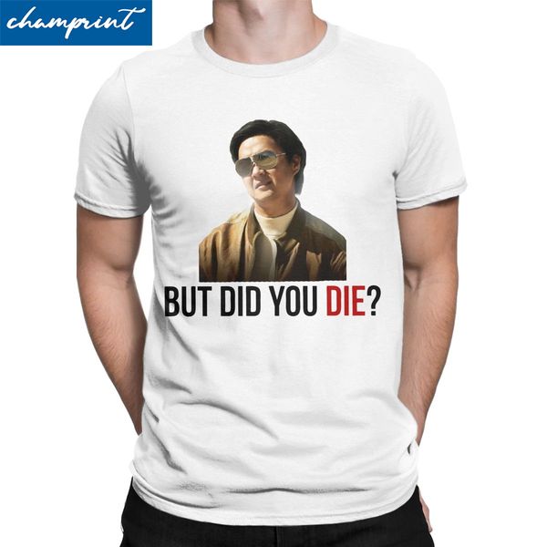 

the hangover mr chow but did you die men's vintage tees short sleeve crew neck summer clothes sport hooded sweatshirt hoodie men t shir