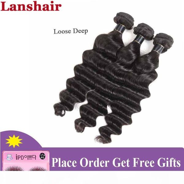 

brazilian virgin hair loose deep human hair extensions weft weave 1 3 4 bundles natural black malaysian hair wefts loose deep ing
