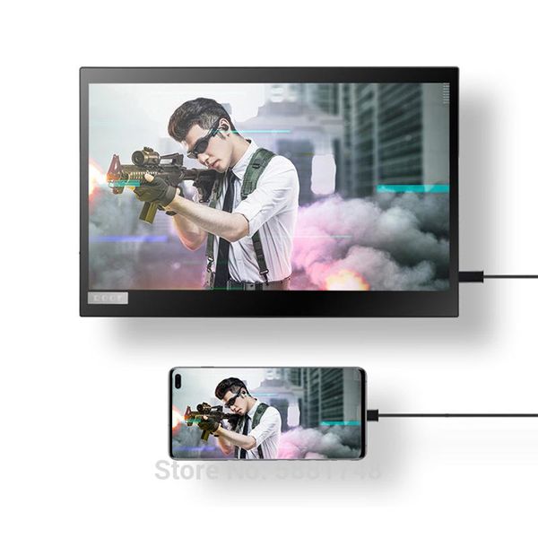 

for dex 13.3 inch 1080p hdr ten point touch portable mobile power bank monitor