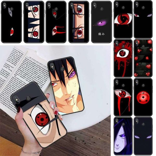 

1dwnaruto sharingan cooling japane anime naruto eye mobile phone cover redmi note7 pro note8 pro 8t note9 9s redmi8 8a note6 5pro