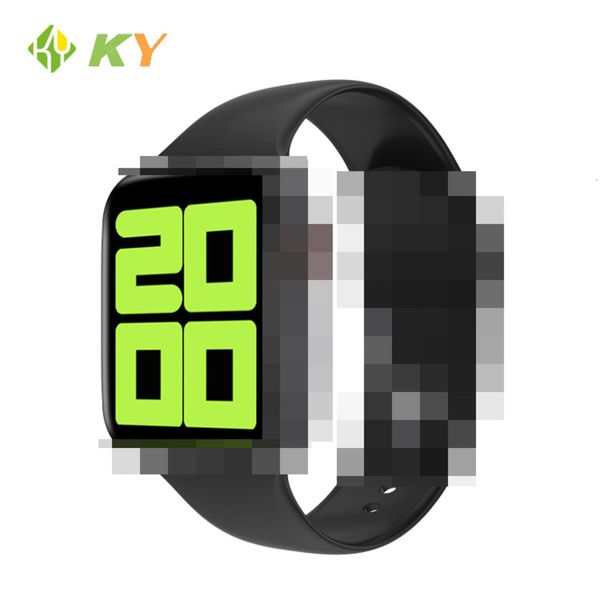 

1.54'ips color screen bluetooth call step heart rate t500 smart watch