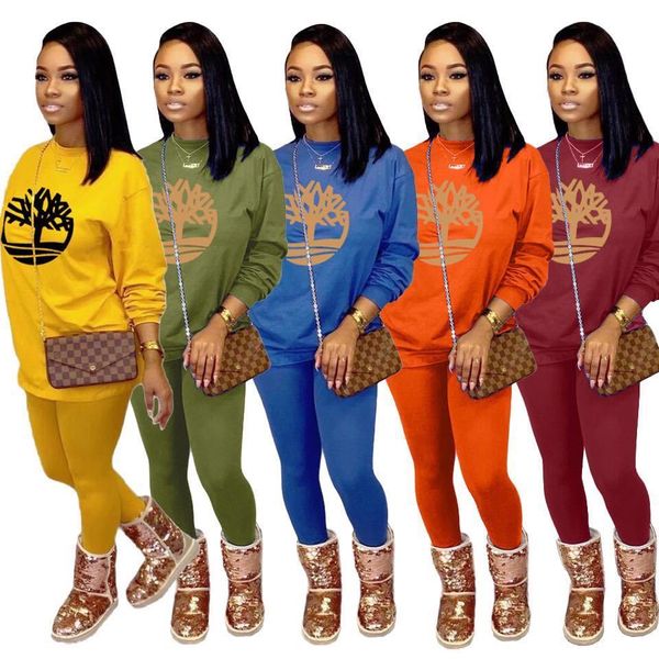 

lovely pattern printing lady qiu dong two pieces set