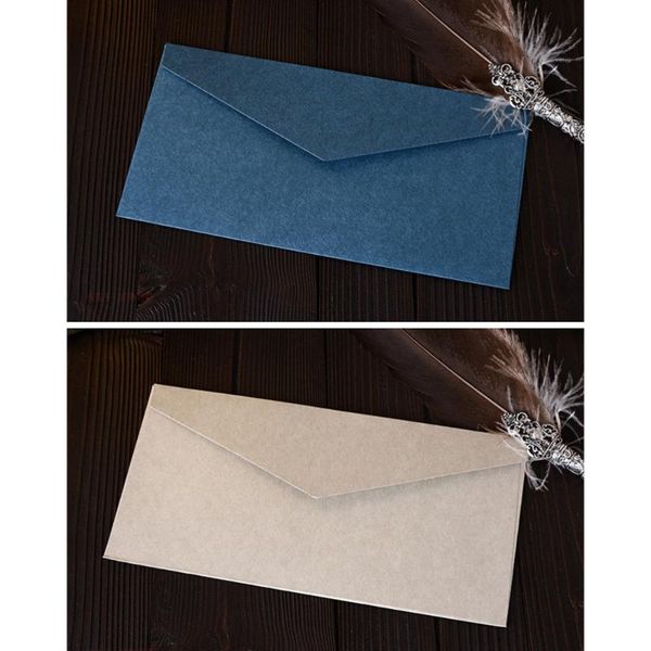 

gift wrap 9pcs high-grade pure color exquisite paper envelopes for invitation