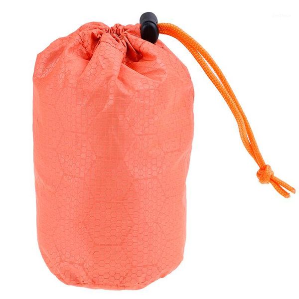 

sleeping bag pe wind-proof keep warm emergency reusable sleeping bag waterproof survival camping travel envelope1