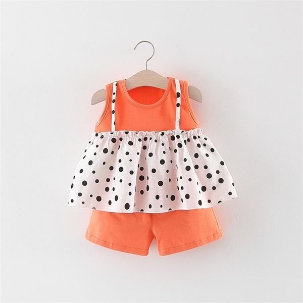 

children's summer two-piece set infants set l4.13 y200525, White