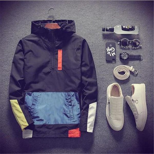 

men's jackets 2021 casual waterproof spring hooded coats men outerwear brand male clothing plus size m-5xl, Black;brown