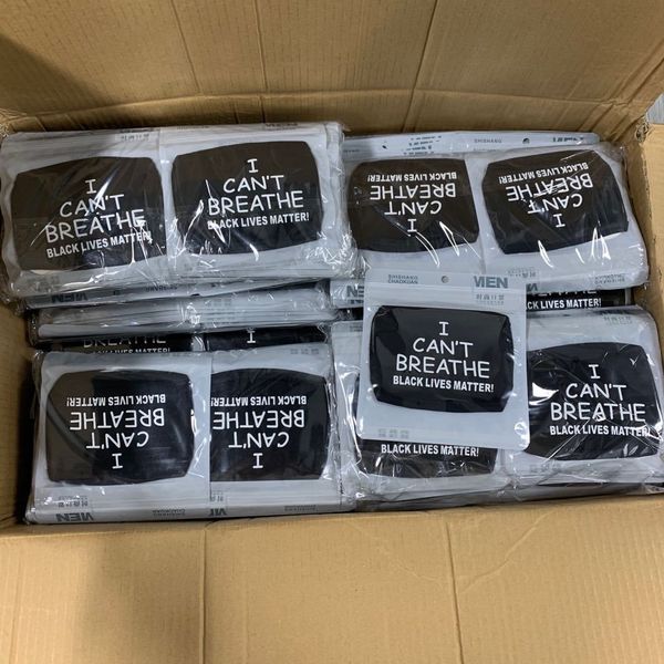 

breathe mask washable 2020usa face i cant cotton black lives matter fashion for adults letter print cloth designer masksgreat3vb7