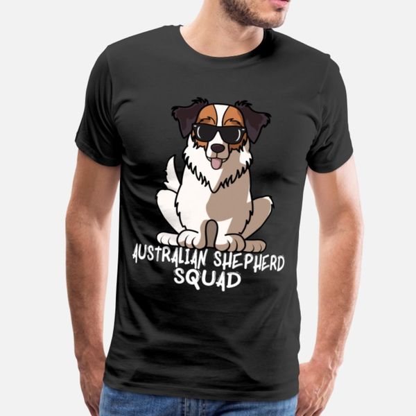 

dog mom dog dad australian shepherd aussie dog squ designers graphic t shirt fun breathable white tracksuit hoodie sweatshirt