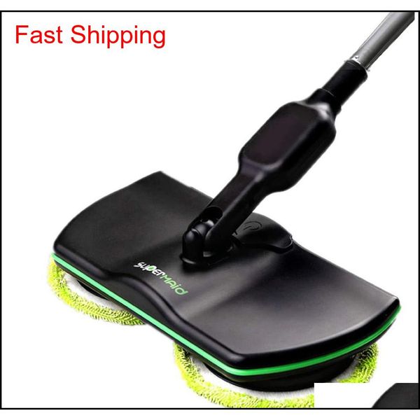 

rechargeable 360 degree rotation cordless floor cleaner scrubber polisher electric rotary mop microfiber qylbqj tore2010