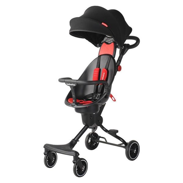 

2020 new simple comfortable stable baby stroller collapsible multifunctional baby stroller children's light folding 6m-3y