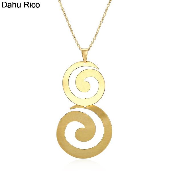 

surface treatment shiny colgantes pendentif collier women dia de la madre pingente pendant yellow metal e ac dahu rico necklaces, Silver