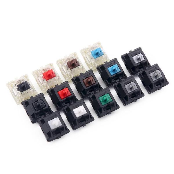 

original 70/110pcs/pack cherry mx brown switch 3-pin diy mechanical keyboard switch for gaming mechanical keyboard parts