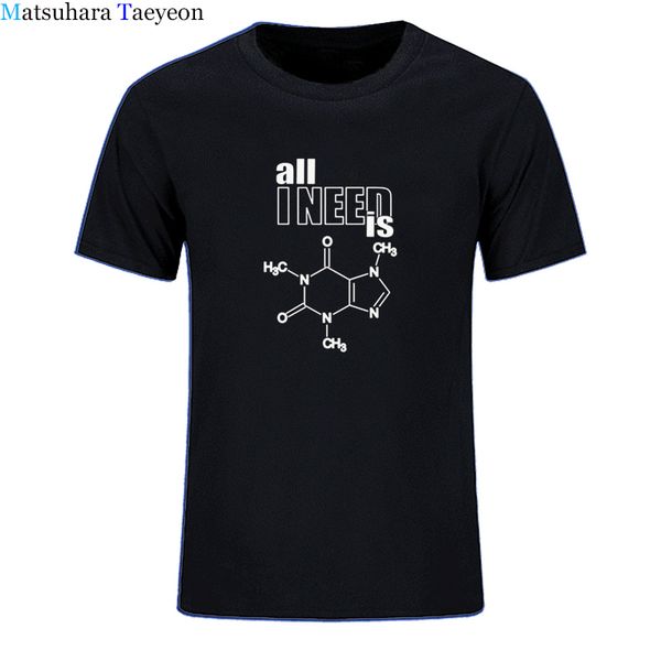 

i need is caffeine design science chemistry formula harajuku physics tshirt funny biochemistry mens hooded sweatshirt hoodie men t shirt