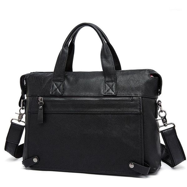 

vintage genuine leather handbag men briefcase messenger bags travel natural cowhide crossbody shoulder bag for men 20191