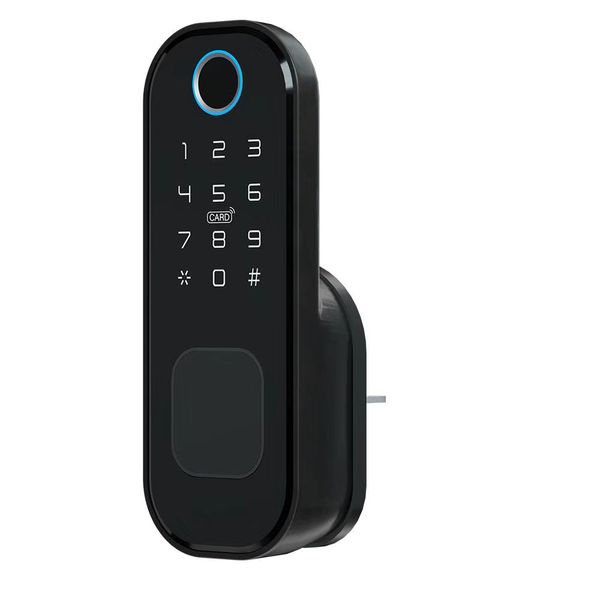 

glass fingerprint door lock office intelligent password lock smart electronic l lock