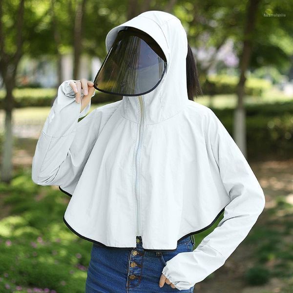 

2020 women cardigan long sleeve open front sun protection clothing coat jaqueta corta vento rompeviento mujer #t2g1
