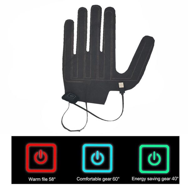 

регулируемая перчатка лист водонепроницаемый складные устойчива дальняя инфракрасная графна грелка пленка, Blue;gray