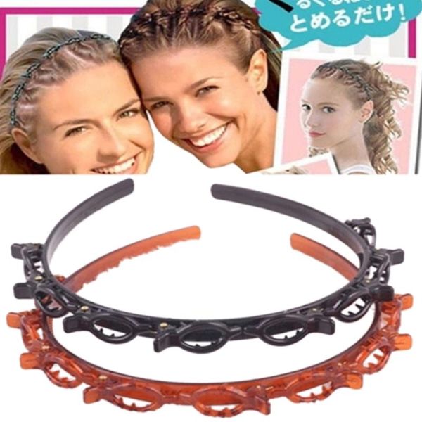 

hair accessories fashion female hoop solid color head clip headwear for women