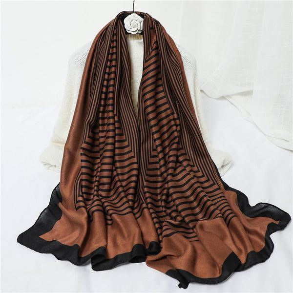 

женщины хлопок шарф бич украл головные шарфы hijab bandana pashmina shaws и wraps мода печать bufanda jlldwe yy_dhhome, Blue;gray