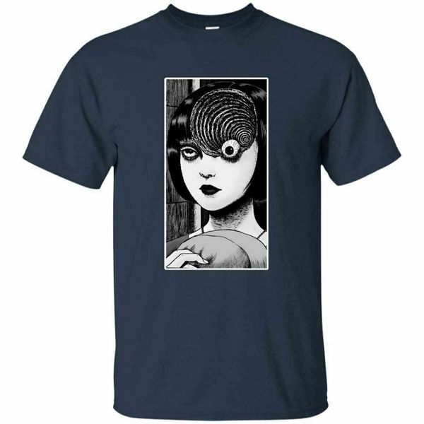 

uzumaki junji ito japanese horror ga short sleeve tee halloween gift new fashion summer brand hooded sweatshirt hoodie men t shirt