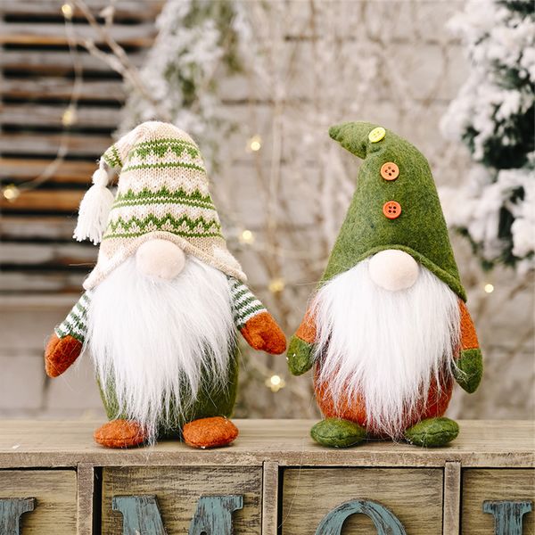 

faceless dolls christmas ornaments santa clause doll new year gnome decoration 2021 natale vanocni dekorace