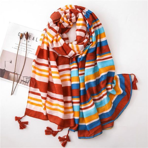 

ethnic style dustproof beach towel fashion cotton and linen scarf summer sunscreen silk scarves women winter print tassel shawl1, Blue;gray