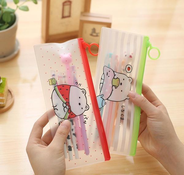 

wholesale- cute cartoon pencil case sealing ring simple creat jllxnp dhsybaby
