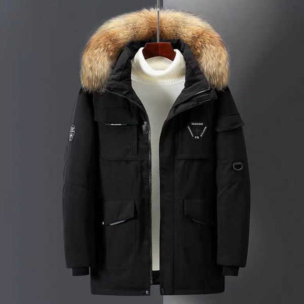 

мужские женские меховые с капюшоном легкие женщины мужская зимняя классика вниз куртка для моды открытый отдых теплые пальто ветрозащитные п, Black