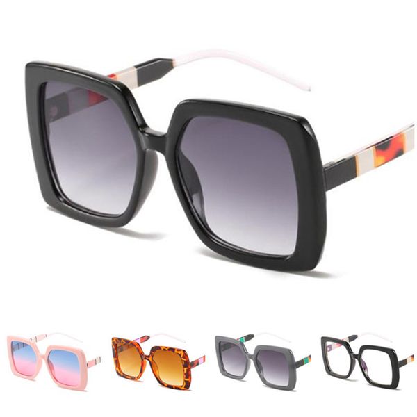 

new patchwork color sunglasses fashion women sun glasses simplicity eyeglasses anti-uv spectacles square frame eyewear adumbral a, White;black